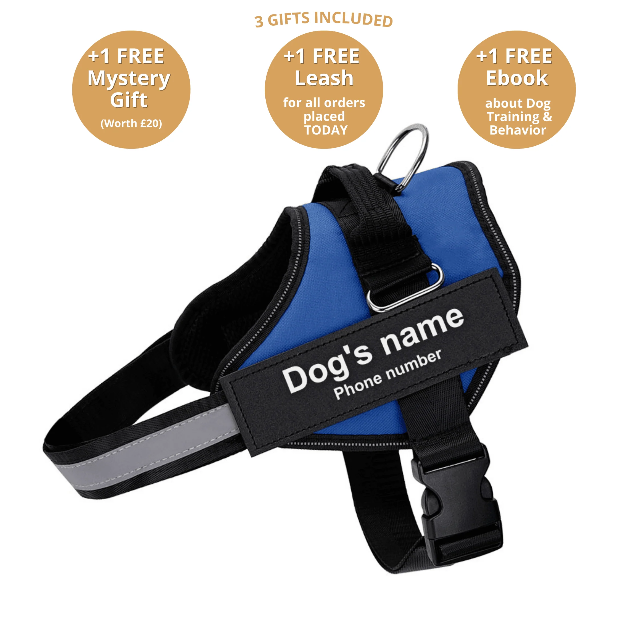 DoggyKings™ Ultimate Personalized No Pull Dog Harness - Image 15