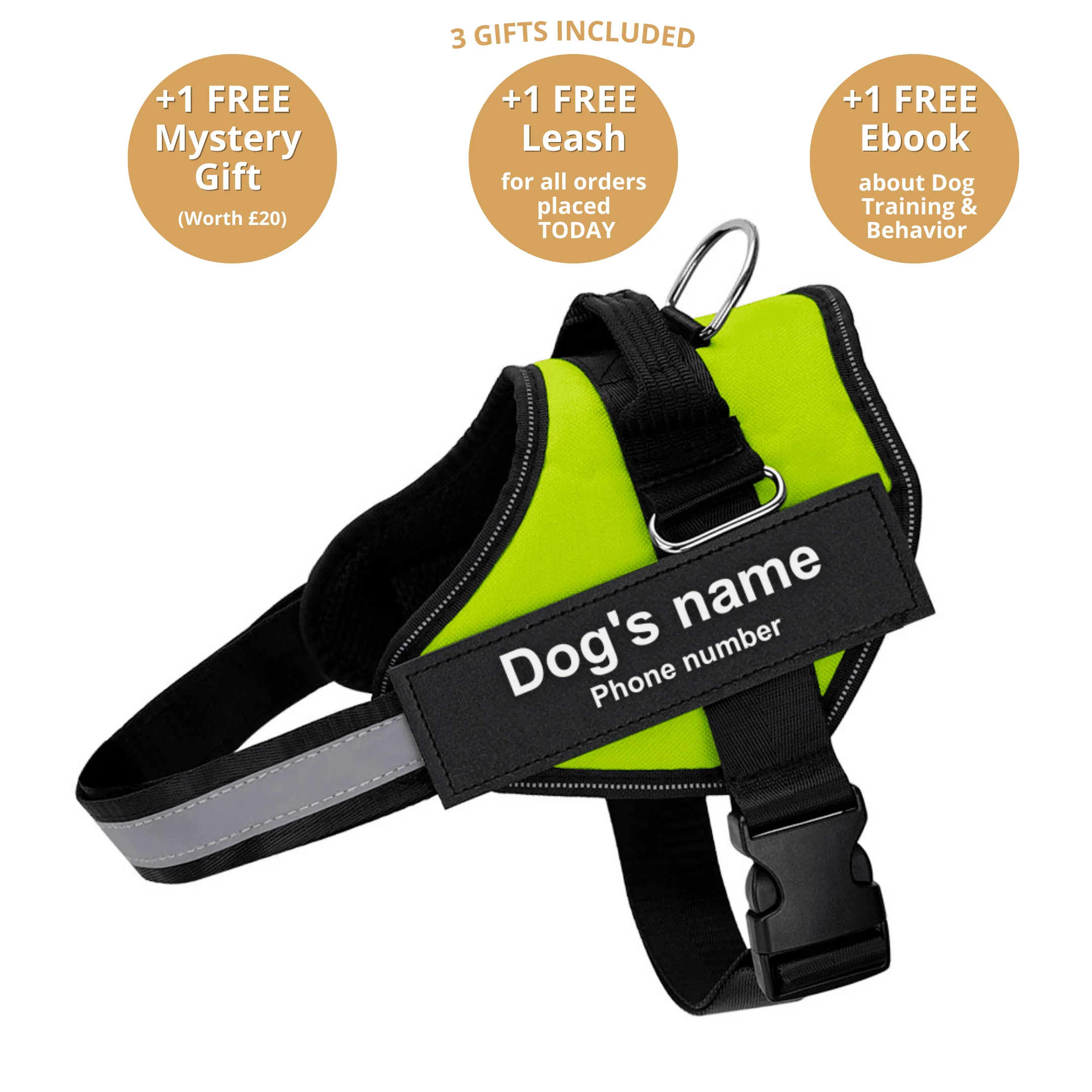 DoggyKings™ Ultimate Personalized No Pull Dog Harness - Image 17