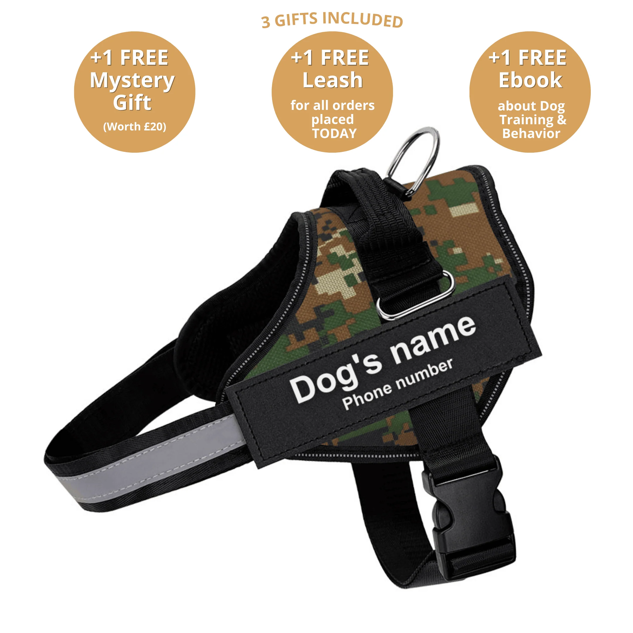 DoggyKings™ Ultimate Personalized No Pull Dog Harness - Image 18