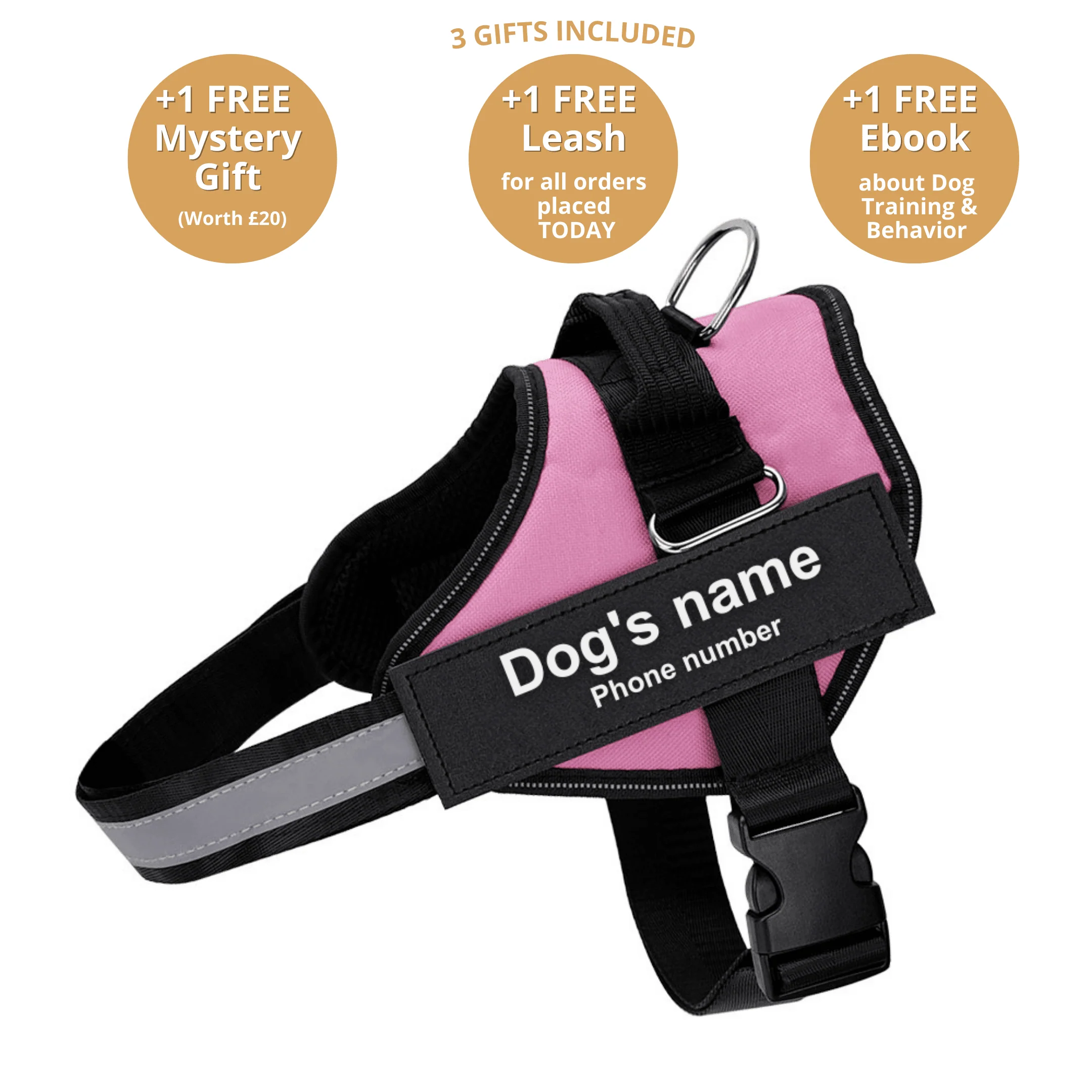 DoggyKings™ Ultimate Personalized No Pull Dog Harness - Image 20